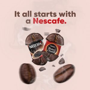 Nescafe Ad Design​
